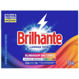 Sabão em Pó Brilhante Limpeza Total Blindagem das Cores Original 1,6kg na Magazine Luiza
