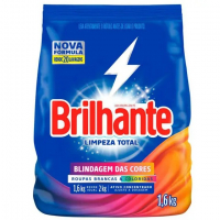 Sabão Em Pó Brilhante Limpeza Total - Blindagem Das Cores Original 1,6kg na Magazine Luiza
