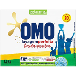 Sabão em Pó Omo Lavagem Perfeita Edição Limitada - 1,6kg na Amazon