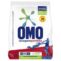 Sabão Em Pó OMO Lavagem Perfeita Sachê 1,6kg na Americanas