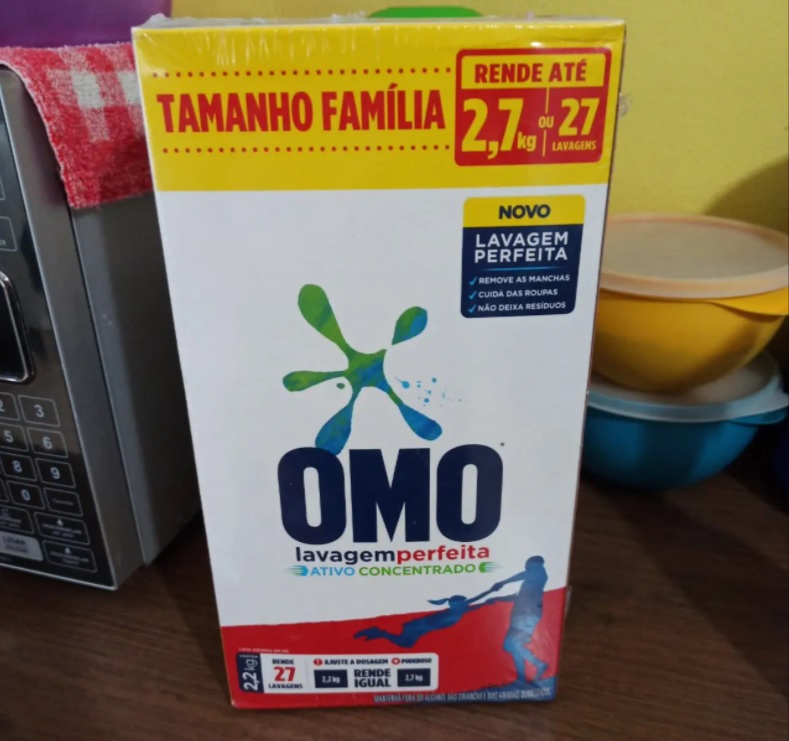 Sabão em Pó Omo Lavagem Perfeita – 2,2kg na Casas Bahia