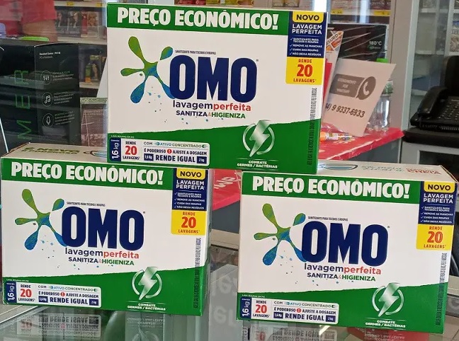 Sabão em Pó Omo Lavagem Perfeita – Sanitiza e Higieniza Concentrado 1,6kg 3 Unidades na Magazine Luiza