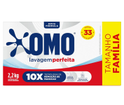 Sabão em Pó Omo – Lavagem Perfeita – 2,2kg na Amazon