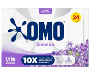 Sabão Em Pó OMO – Lavanda Edição Especial – 1,6Kg na Amazon