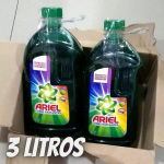 Sabão Líquido Ariel Cores Radiantes 3L na Amazon