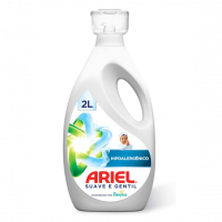 Sabão Líquido Ariel Suave E Gentil 2L na Amazon
