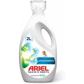 Sabão Líquido Ariel Suave e Gentil Concentrado 2L - Ariel na Amazon