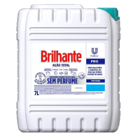 Sabão Líquido Brilhante Ação Total Profissional Sem Perfume 7L - 1 Unidade na Ponto