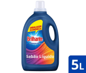 Sabão Liquido Brilhante Limpeza Total 5L na Amazon
