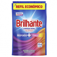 Sabão Liquido Brilhante Limpeza Total Refil 900 Ml, Brilhante na Amazon