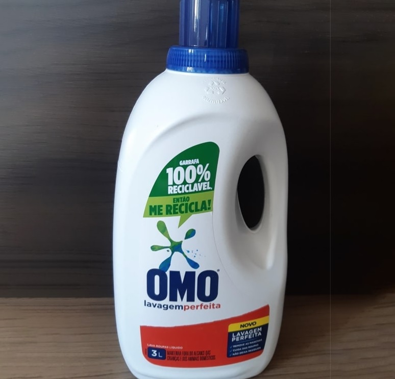 Sabão Líquido Omo Lavagem Perfeita 3L na Amazon