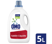 Sabão Líquido OMO Lavagem Perfeita – 5L na Amazon