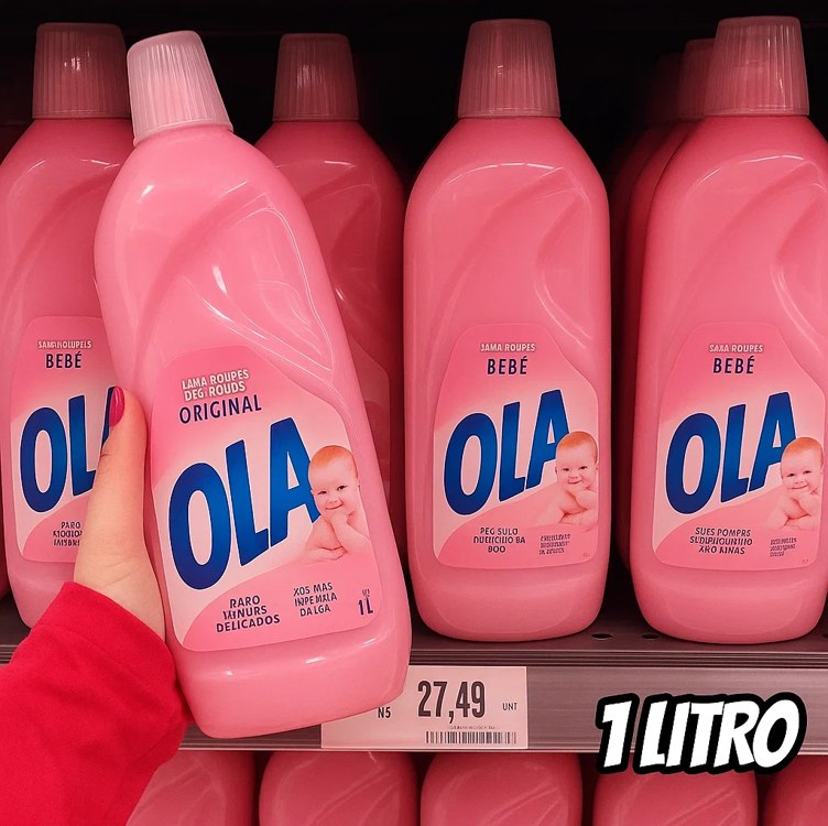 Sabão Líquido Para Roupas Finas e Delicadas Ola Original 1L na Amazon