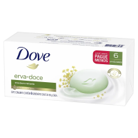 Sabonete Dove Erva Doce & Camomila 90g Com 6 Unidades na Pague Menos