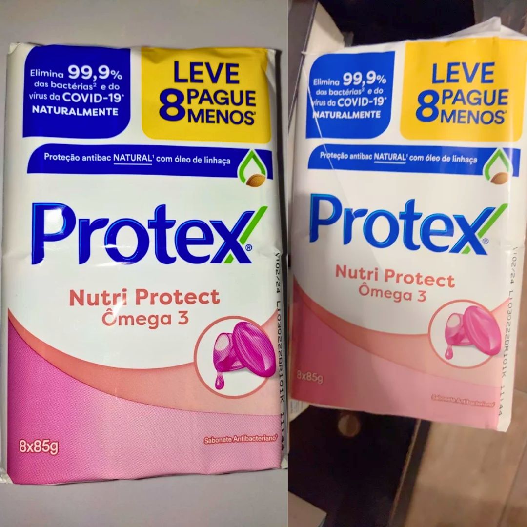 Sabonete em Barra Antibacteriano Protex Nutri Protect Ômega 3 8 un de 85g Promo Leve Mais Pague Menos na Amazon