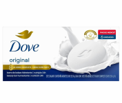 Sabonete em Barra Dove Branco 90g – 6 unidades na Amazon