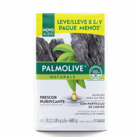 Sabonete Em Barra Palmolive Naturals Sensação Purificante 8 Unidades De 85g Leve Mais Pague Menos na Amazon