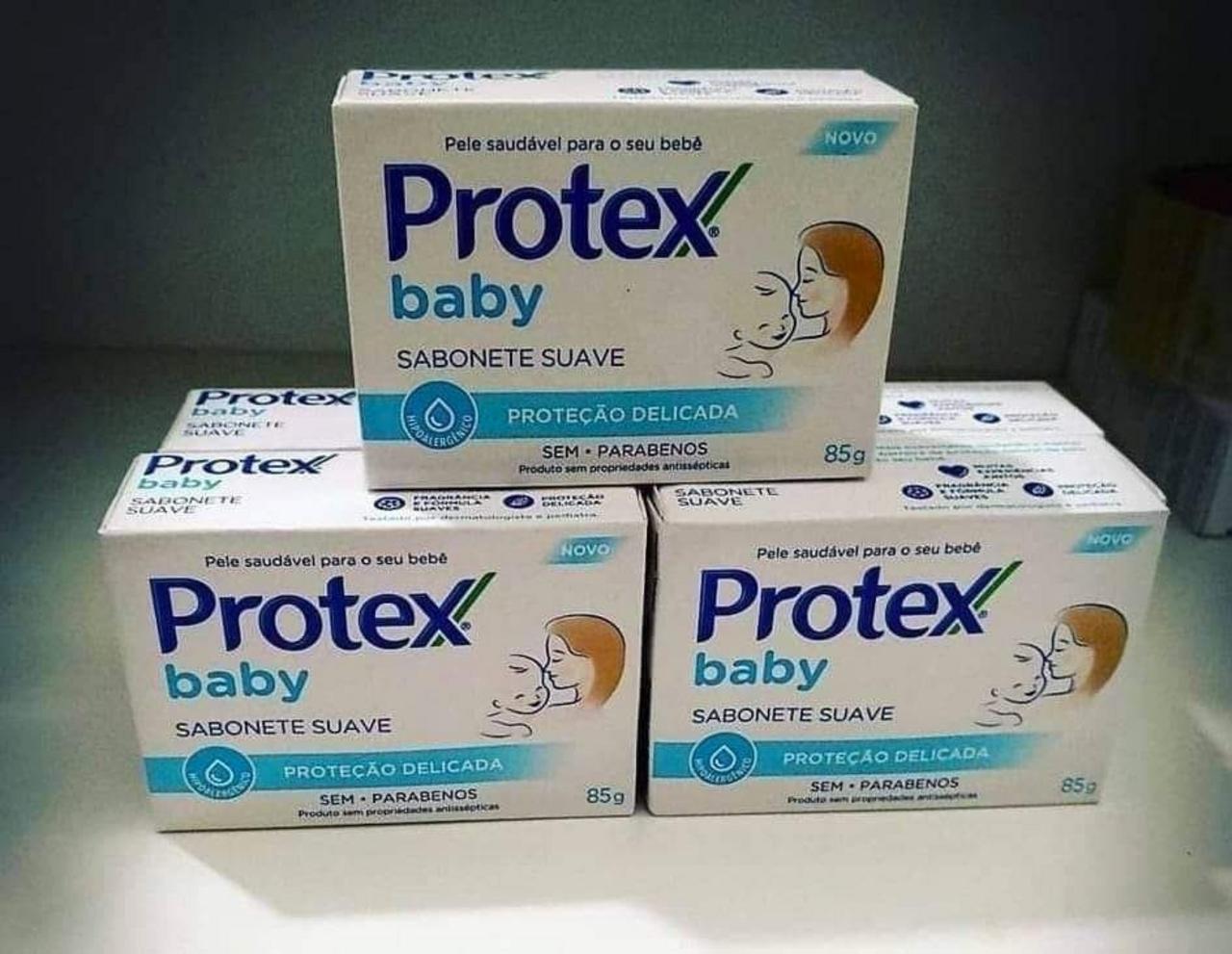 Sabonete em Barra Para Bebê Protex Baby Delicate Care 85G 3 Unidades com Desconto na Amazon