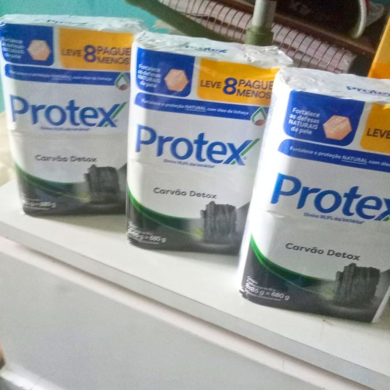 Sabonete em Barra Protex Carvão Detox 8 unid 85g Promo Leve Mais Pague Menos na Amazon
