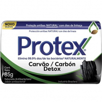 Sabonete Em Barra Protex Carvão Detox 85g na Amazon