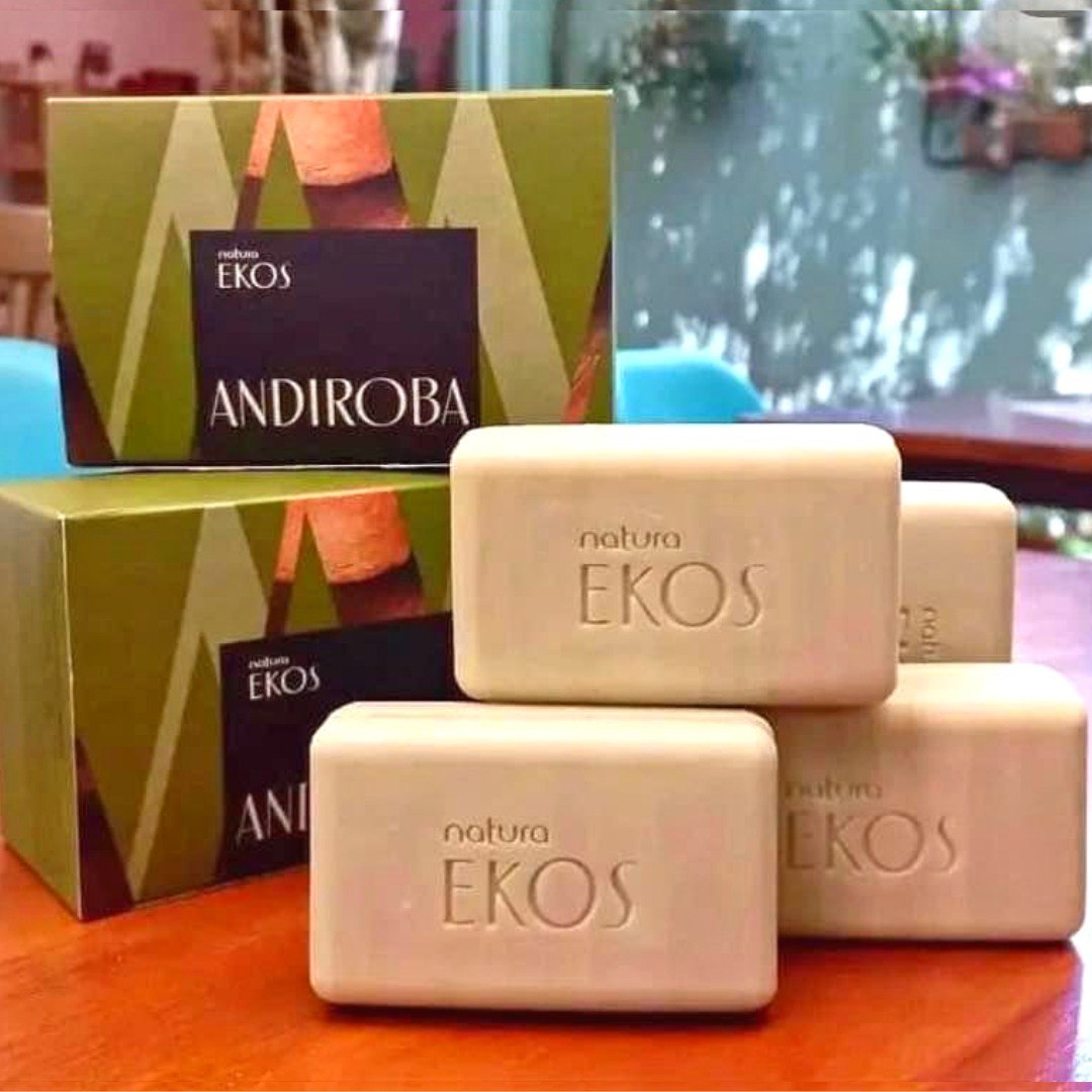 Sabonete em Barra Puro Vegetal Cremoso Ekos Andiroba – 4 un. de 100 g na Natura