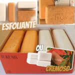 Sabonete em Barra Puro Vegetal Ekos Cremoso e Esfoliante Tukumã na Natura