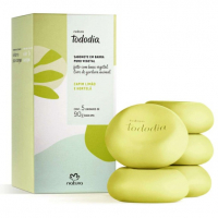 Sabonete Em Barra Puro Vegetal Tododia Capim Limão E Hortelã na Natura