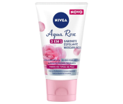 Sabonete Facial Aqua Rose 3 em 1 NIVEA 150ml na Amazon