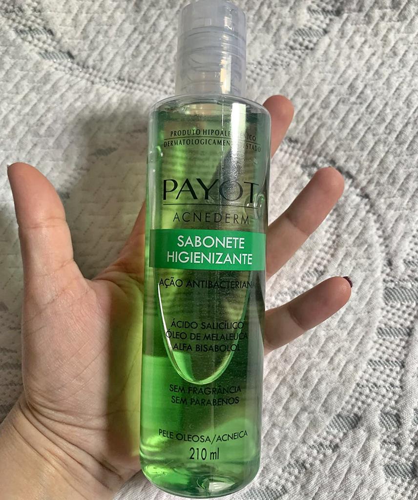 Sabonete Higienizante Acnederm, PAYOT, Verde na Amazon