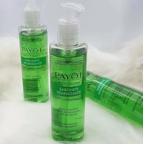 Sabonete Higienizante Acnederm, PAYOT, Verde na Amazon