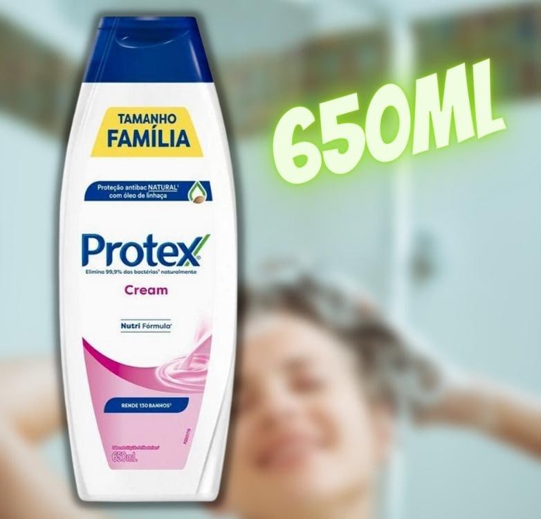 Sabonete Líquido Antibacteriano para Corpo Protex Cream 650ml na Amazon