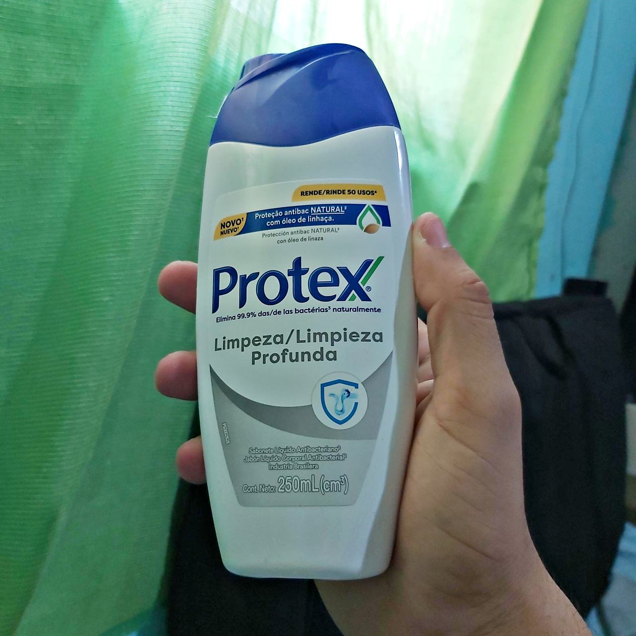 Sabonete Líquido Antibacteriano para Corpo Protex Limpeza Profunda Original 250ml na Amazon