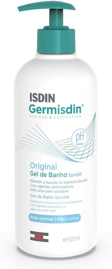 Sabonete Líquido Antisséptico ISDIN Germisdin Original – 500ml na Amazon