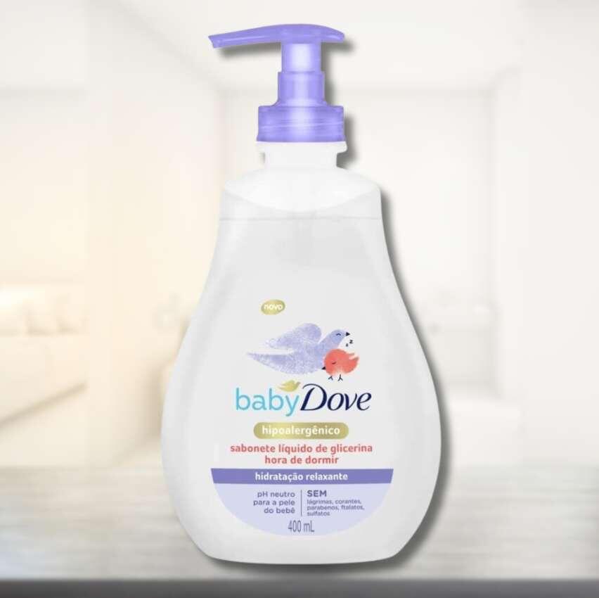 Sabonete Líquido de Glicerina Hidratação Relaxante Dove Baby Hora de Dormir Frasco Baby Dove, 400 ml na Amazon