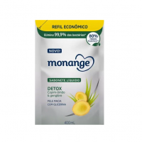 Sabonete Líquido Detox Monange Refil 400ml na Pague Menos