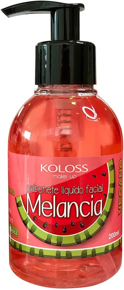 Sabonete Liquido Facial de Melancia – Pele Normal a Oleosa Make Up Koloss na Amazon