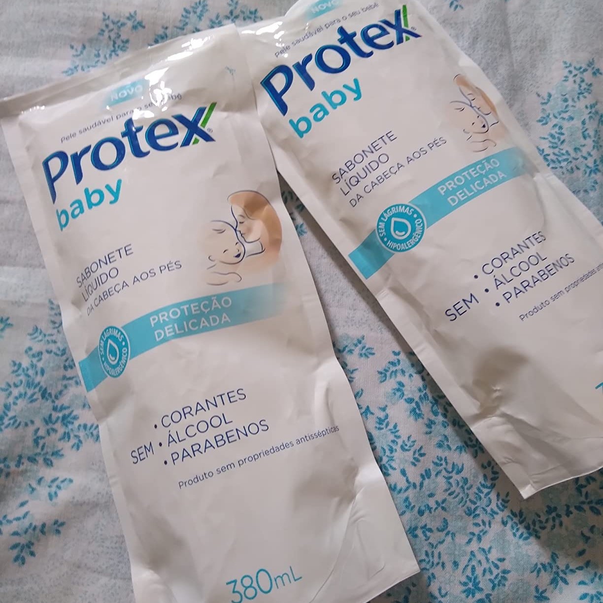 Sabonete líquido para bebê Protex Baby Delicate Care 380ml na Amazon