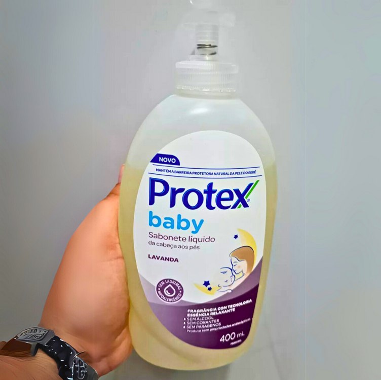 Sabonete Líquido para bebês Protex Baby Lavanda 400ml na Amazon