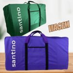 Sacola de Viagem Myrtos Poliéster Santino na Amazon