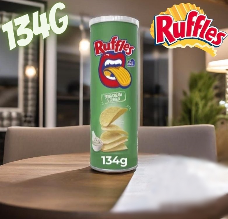 Salgadinho Tira Onda Sour Cream e Cebola – Ruffles 134g na Magazine Luiza