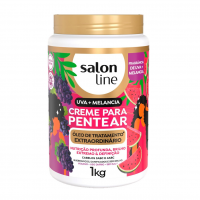 Salon Line, Creme Para Pentear, Uva + Melancia Óleo De Tratamento Extraordinário, 1kg na Amazon