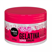Salon Line, Gelatina Capilar, ToDeCacho, Super Fixação, Profix, Vegano - Cabelos Cacheados E Crespos, 300 G na Amazon