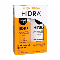 Salon Line, Kit Shampoo E Condicionador, Hidra D-Pantenol E Mix De Vitaminas, Vegano - Todos Os Tipos De Cabelos, 300 Ml Cada na Amazon
