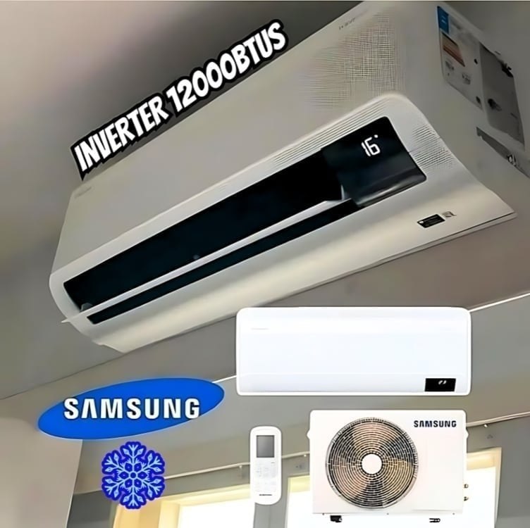 Samsung Ar-condicionado Split Inverter WindFree AI 12.000 BTUs Frio Sem Vento AR12DYFAAWKNAZ 220V na Amazon