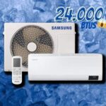 Samsung Ar-condicionado Split Inverter WindFree Connect AI 24.000 BTUs Frio Sem Vento AR24DYFAAWKNAZ 220V na Amazon