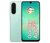 Samsung Celular Galaxy A26 5G 256GB, 8GB RAM, Câmera de 50MP, IP67, Tela Super AMOLED 6.7″, NFC (Verde) na Amazon