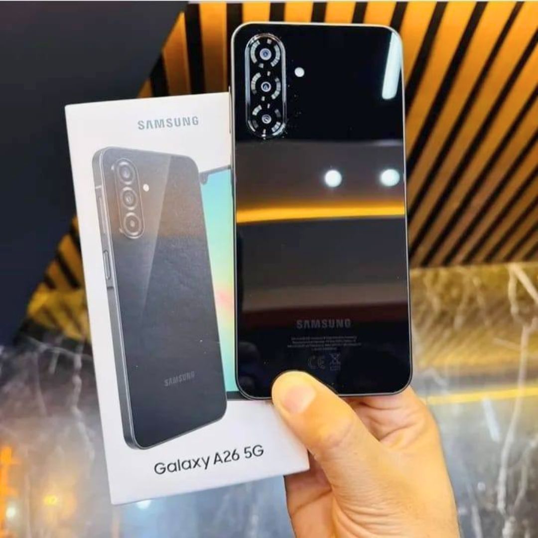 Samsung Celular Galaxy A26 5G 256GB, 8GB RAM, Câmera de 50MP, IP67, Tela Super AMOLED 6.7″, NFC na Amazon