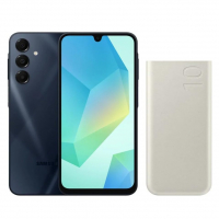 Samsung Combo A16 5G 128GB - Azul Escuro + Carregador Portátil 2x USB-C, 10000mAh na Amazon