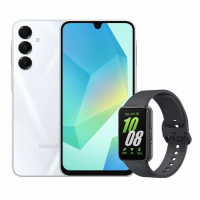 Samsung Combo A16 5G 128GB - Cinza + Galaxy Fit3 - Grafite na Amazon