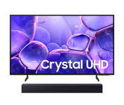 Samsung Combo Smart TV 50” Crystal UHD 4K U8100F 2025 + Soundbar HW-B400F/ZD na Casas Bahia